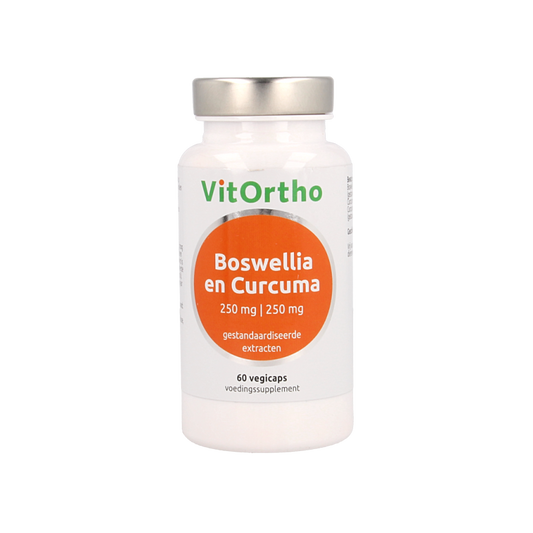 VitOrtho Boswellia 250mg en curcuma 250mg 60 Capsules