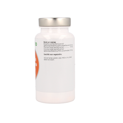 VitOrtho Boswellia 250mg en curcuma 250mg 60.00 Vegetarische capsules
