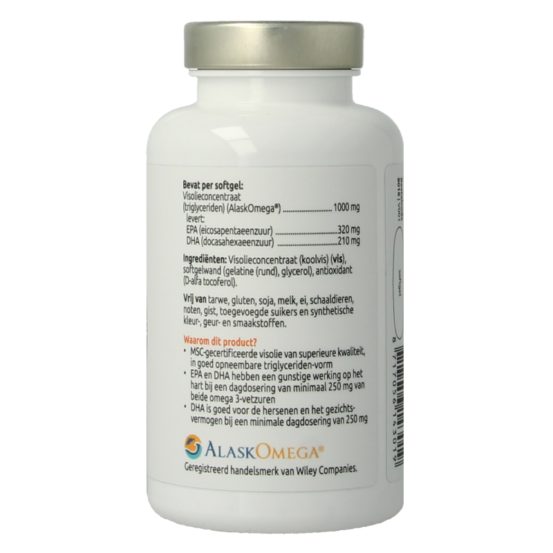 VitOrtho Visolie premium TG 1000mg 60 Softgels