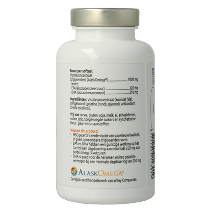 VitOrtho Visolie premium TG 1000mg 60 Softgels