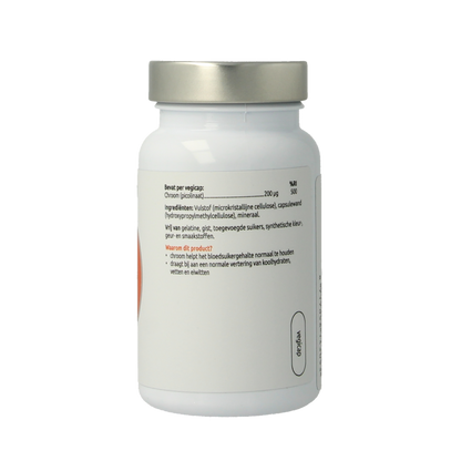 VitOrtho Chroom picolinaat 200mcg 60 Vegetarische capsules