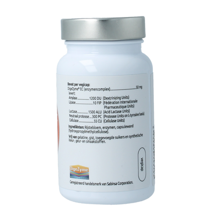 VitOrtho Digezyme 50mg 90.00 Vegetarische capsules