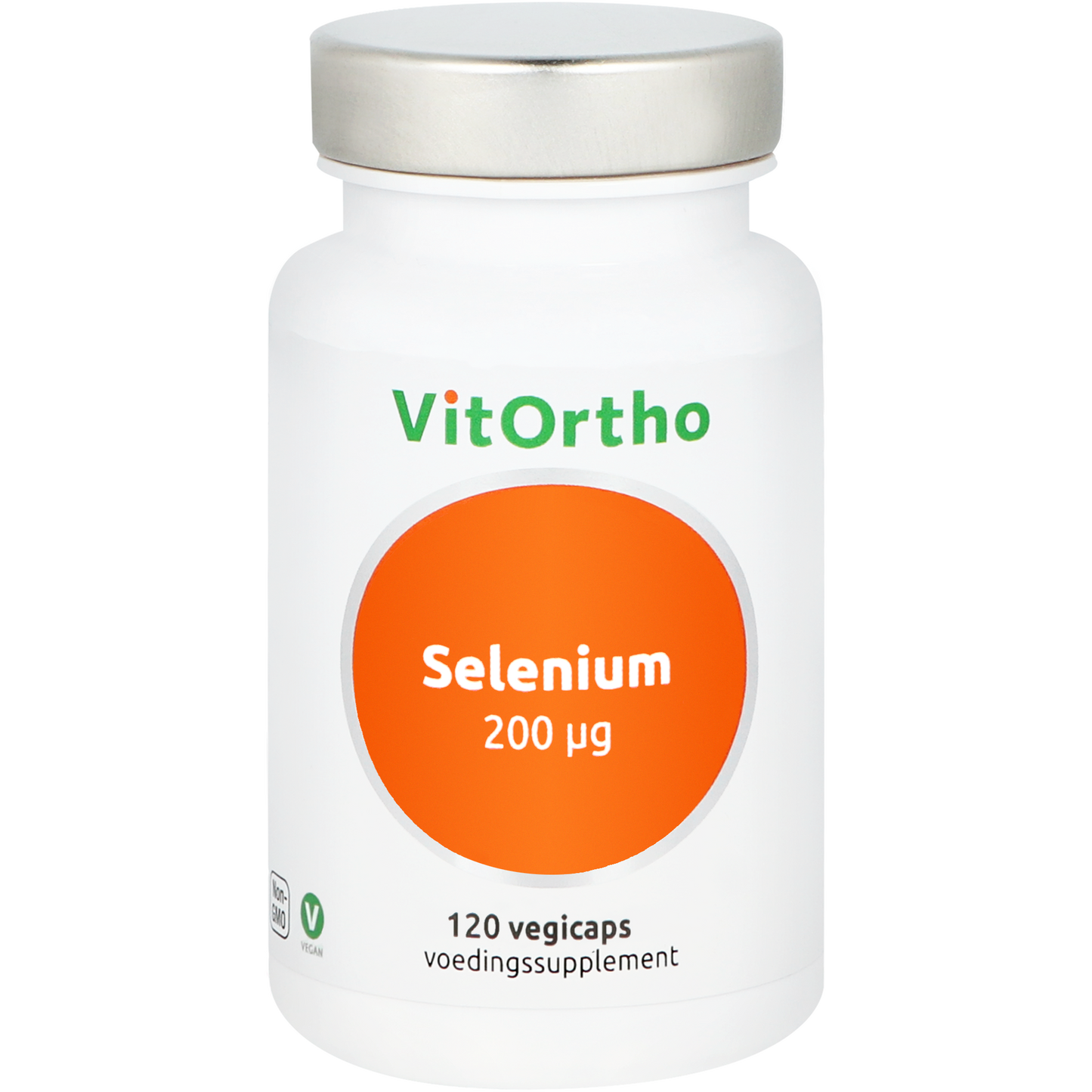 VitOrtho Selenium 200mcg 120.00 Vegetarische capsules