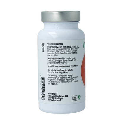 VitOrtho B1 thiamine 250mg 120.00 Vegetarische capsules