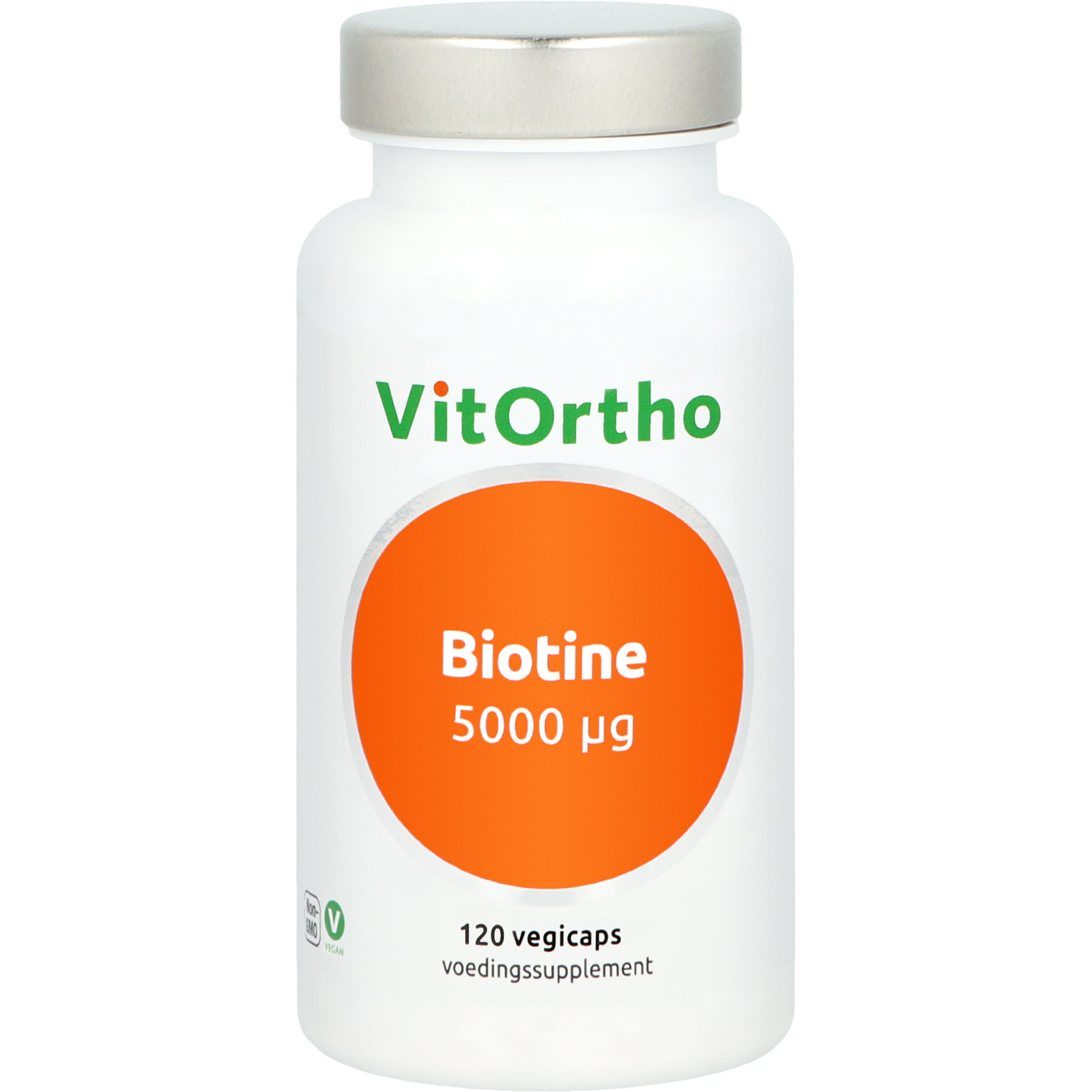 VitOrtho Biotine 5000mcg 120.00 Vegetarische capsules