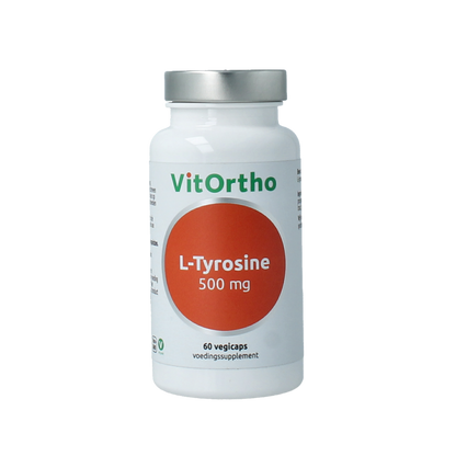 VitOrtho L-Tyrosine 500mg 60.00 Vegetarische capsules