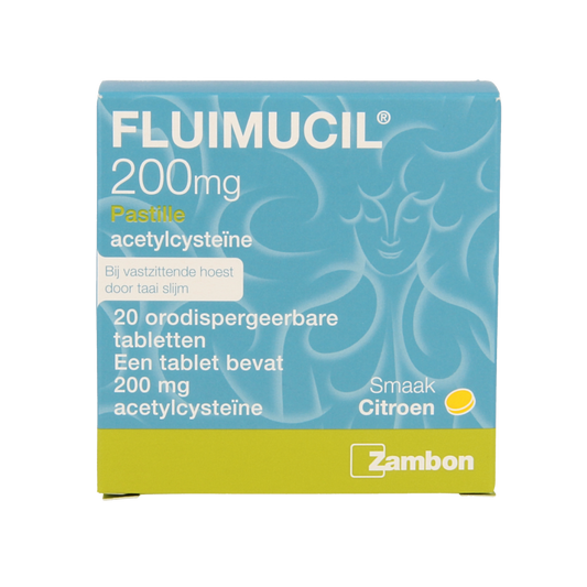 Fluimucil Pastilles 20 Pastilles