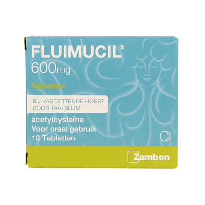 Fluimucil Tablet 600mg 10 Tabletten