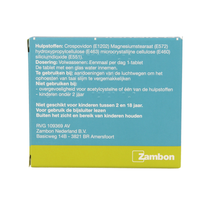 Fluimucil Tablet 600mg 10.00 Tabletten