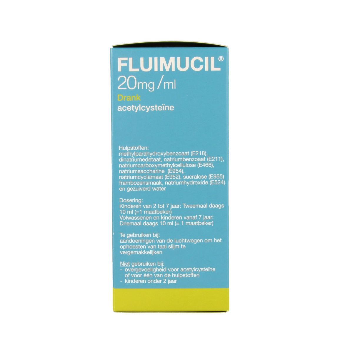 Fluimucil Drank 20mg/ml 200.00 Milliliter
