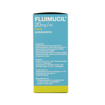 Fluimucil Drank 20mg/ml 200 Milliliter