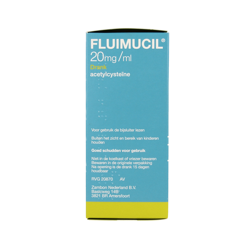 Fluimucil Drank 20mg/ml 200 Milliliter