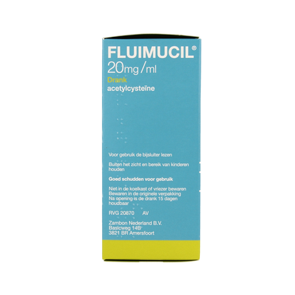 Fluimucil Drank 20mg/ml 200 Milliliter
