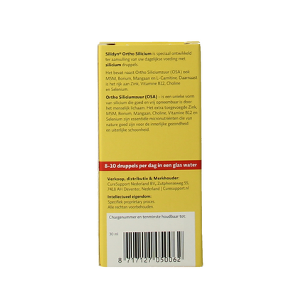 Silidyn Ortho silicium druppels 30 Milliliter