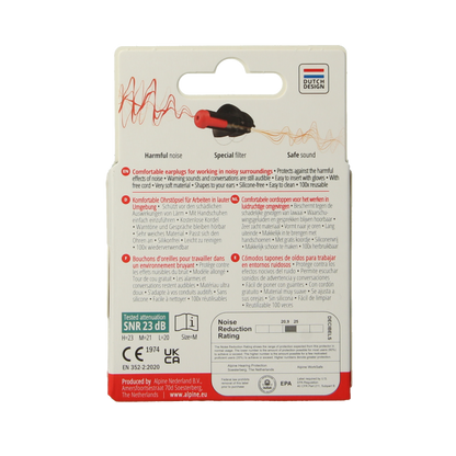 Alpine Worksafe oordopjes 1 Paar