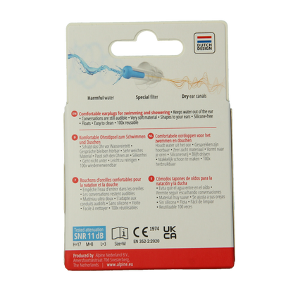 Alpine Swimsafe oordopjes 1 Paar