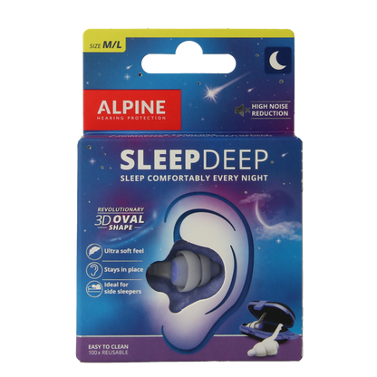 Alpine Sleepdeep earplugs 1 Paar