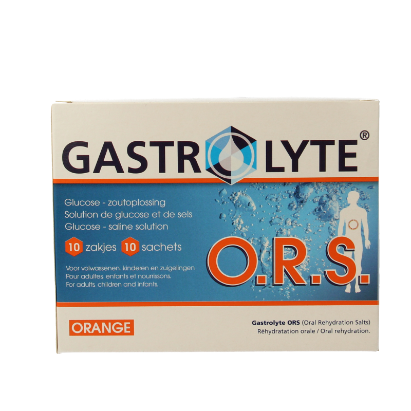 Gastrolyte O.R.S. Orange 10 Sachets