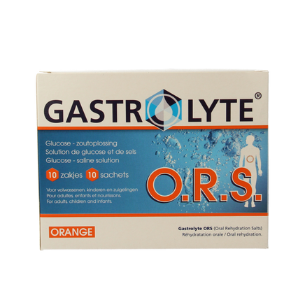 Gastrolyte O.R.S. Orange 10 Sachets