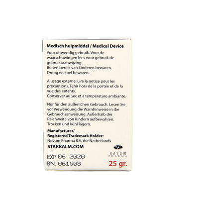 Star balm Wit 25 Gram