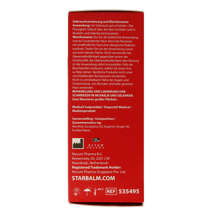 Star balm Roll on warm 75 Milliliter