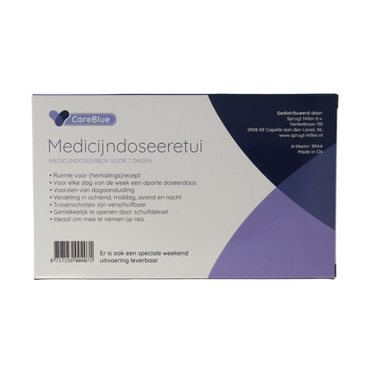 Spruyt Hillen Medicijn doseeretui 7 dagen 1.00 Stuks