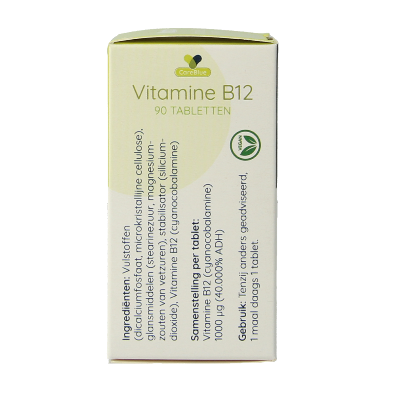 Spruyt Hillen Vitamine B12 1000 mcg 90 Tabletten