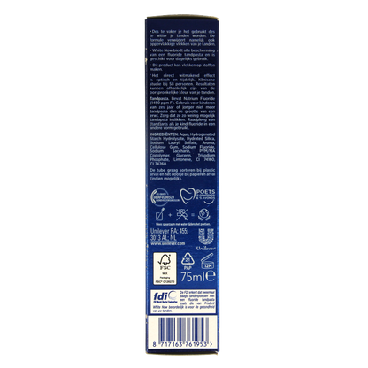 Prodent Tandpasta white now gold 75 Milliliter