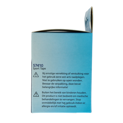 Emdee Sport tape 3.8cm x 10m wit 1.00 Stuks