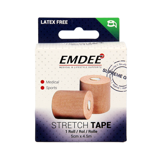 Emdee Easystretch tape 5cm x 4.5m 1 Stuks