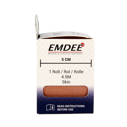 Emdee Easystretch tape 5cm x 4.5m 1.00 Stuks