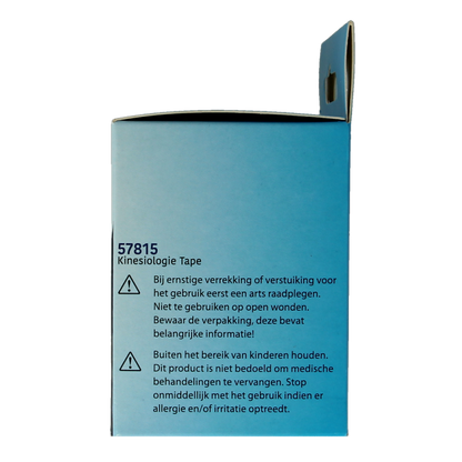 Emdee Kinesio tape licht blauw non cut 1 Rol