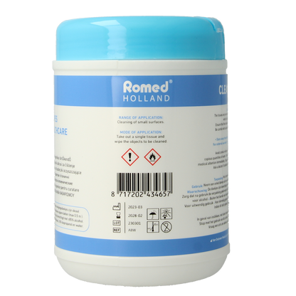 Romed Alcohol doekjes dispenser 110.00 Stuks