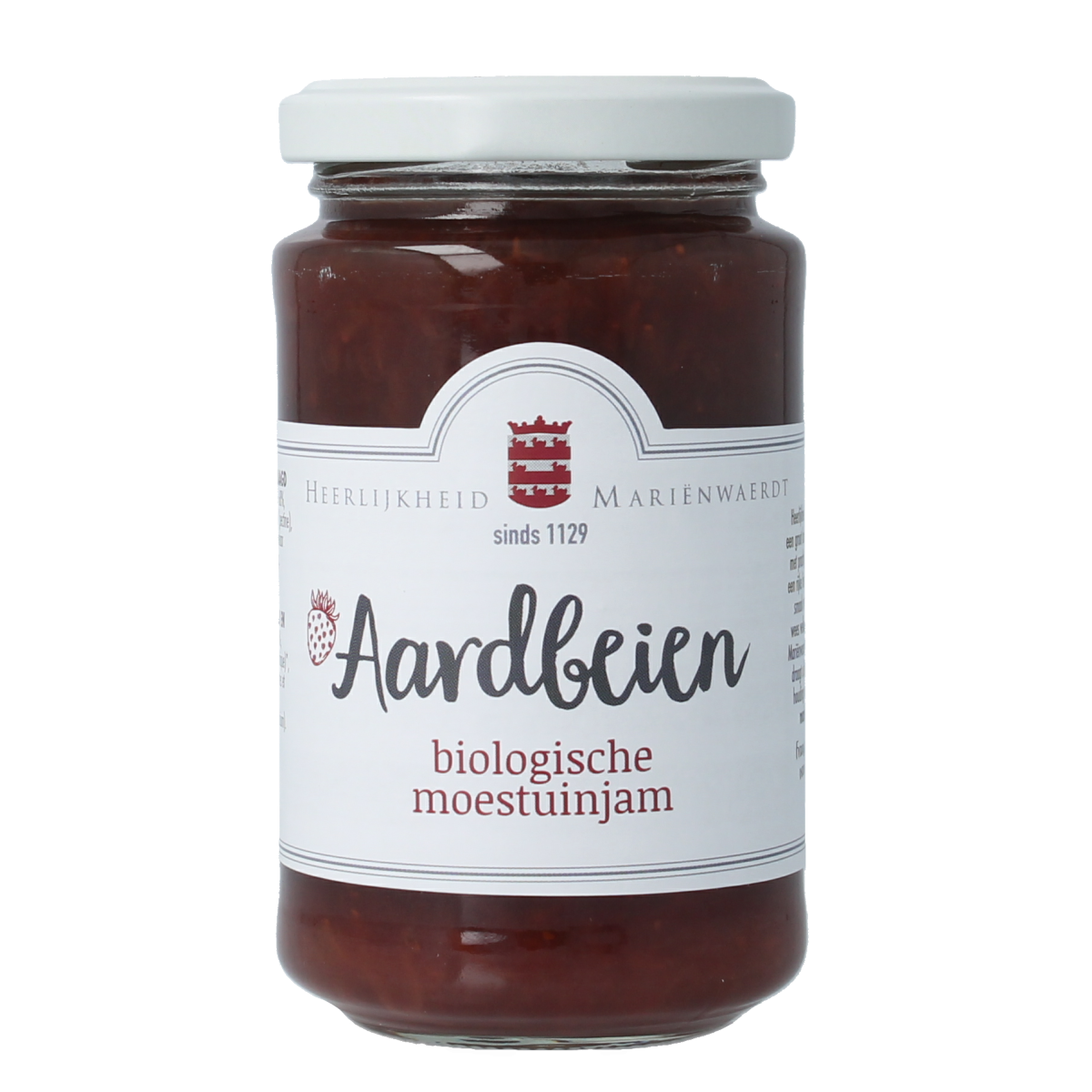 Marienwaerdt Moestuinjam aardbeien bio 250.00 Gram