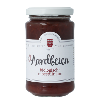 Marienwaerdt Moestuinjam aardbeien bio 250.00 Gram
