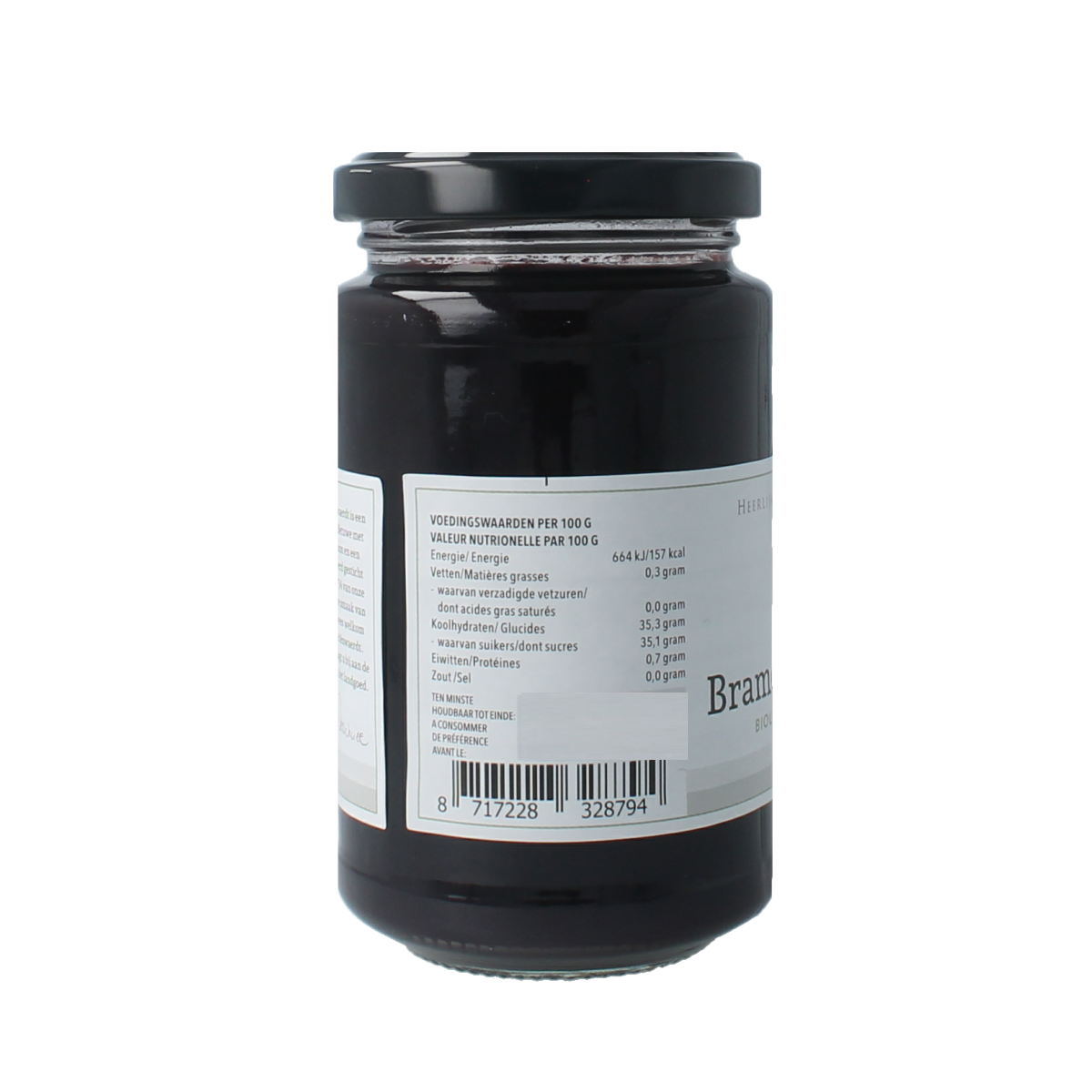 Marienwaerdt Moestuinjam bramen en vlierbessen bio 250.00 Gram