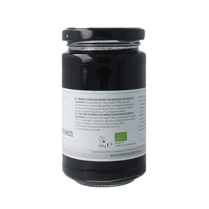 Marienwaerdt Moestuinjam bramen en vlierbessen bio 250.00 Gram