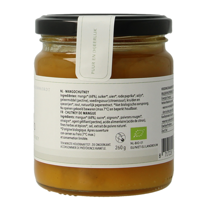 Marienwaerdt Mango chutney bio 260 Gram