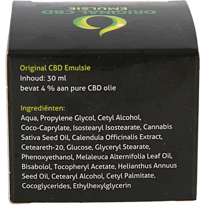 CBD Original Original CBD emulsie  30 Milliliter