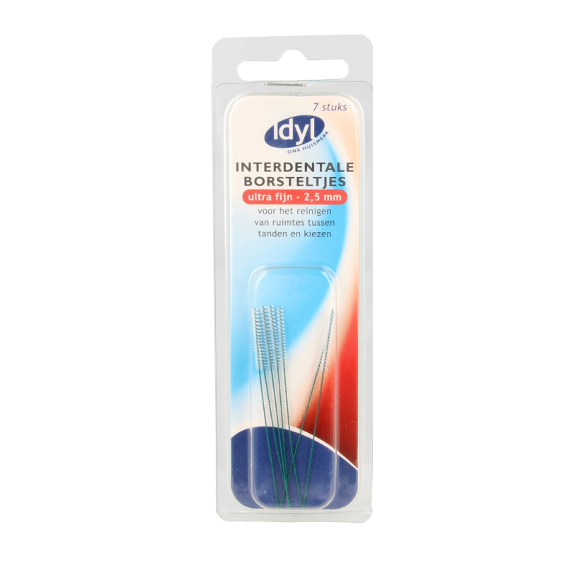 Idyl Interdentaal borstel ultrafijn 2.5mm 7 Stuks