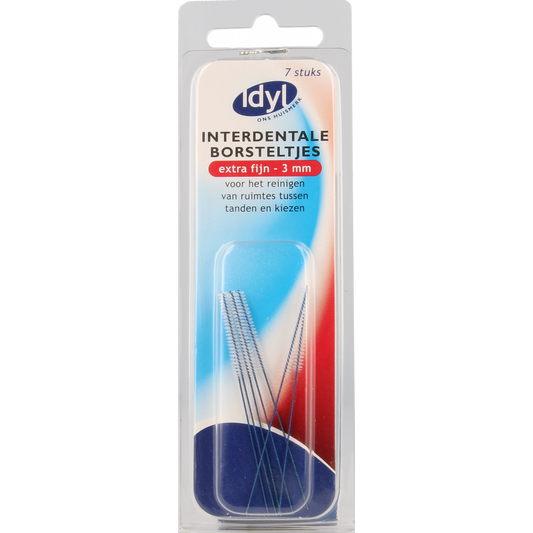 Idyl Interdentaal borstel extra fijn 3mm 7.00 Stuks