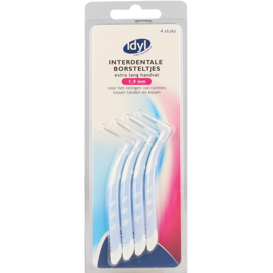 Idyl Interdentaal borstel XL handvat 1.9mm 4.00 Stuks