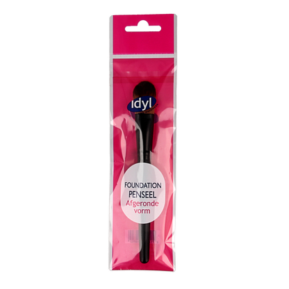 Idyl Foundation penseel afgeronde vorm 1 Stuks