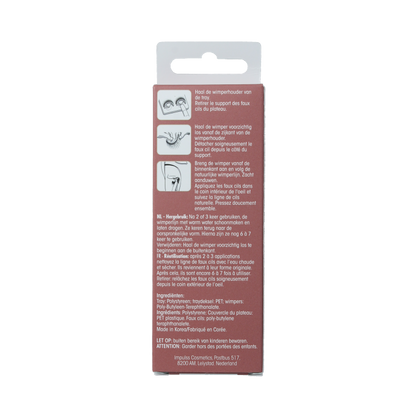 Kiss Impulss wimper natural beauty 1 Set