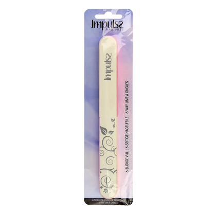Impulss 6 Way nail file 1.00 Stuks