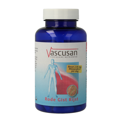 Vascusan Rode gist rijst 90 Capsules