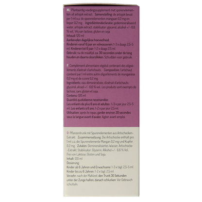 Oligoplant Cynara scolymus 120 Milliliter