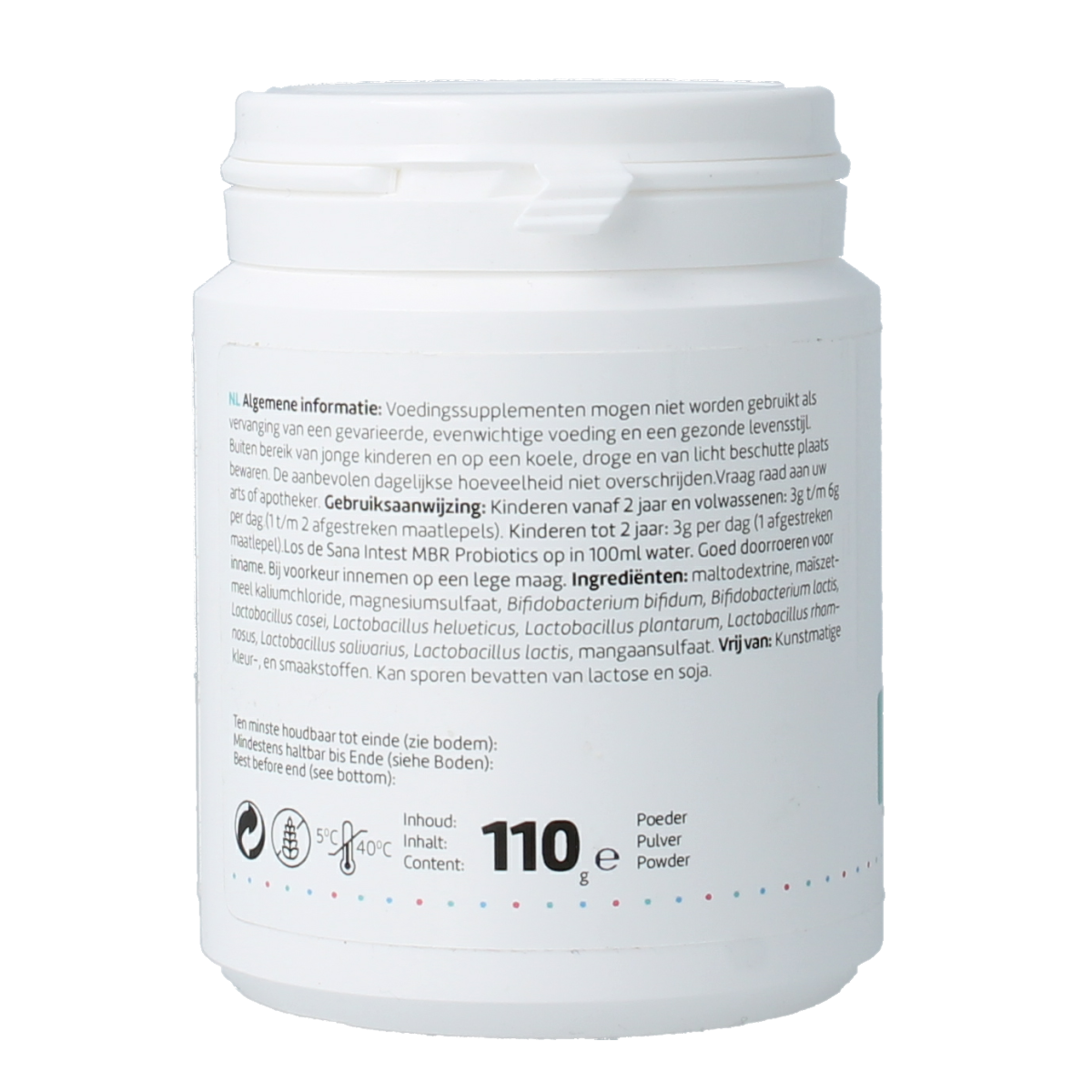RPSH Sana Intest MBR Probiotics 110.00 Gram