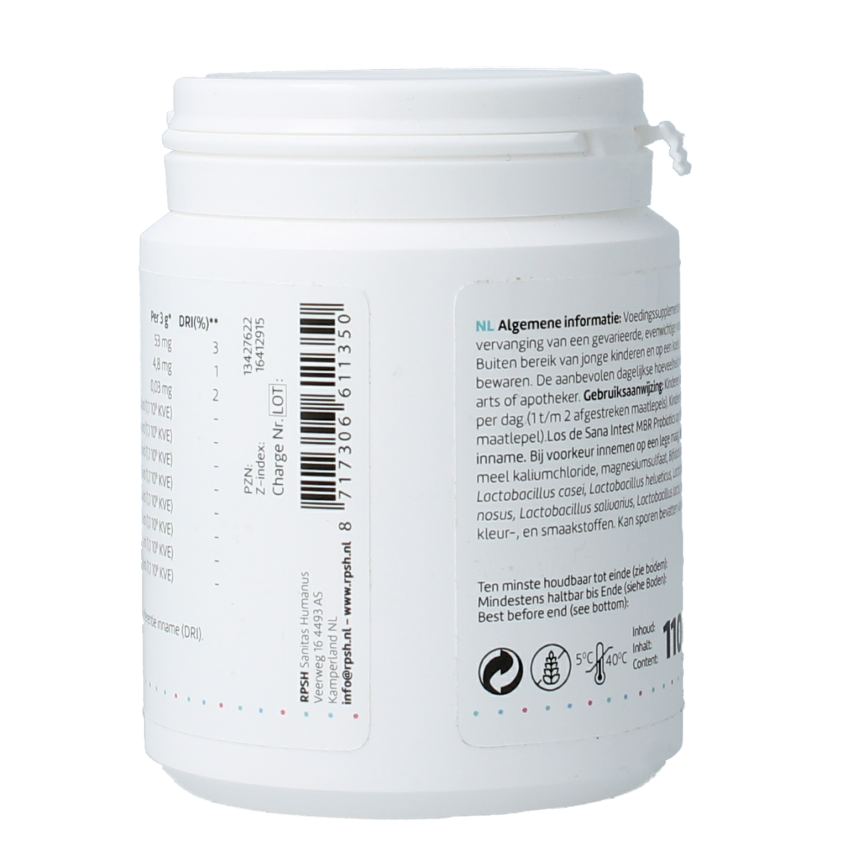 RPSH Sana Intest MBR Probiotics 110.00 Gram