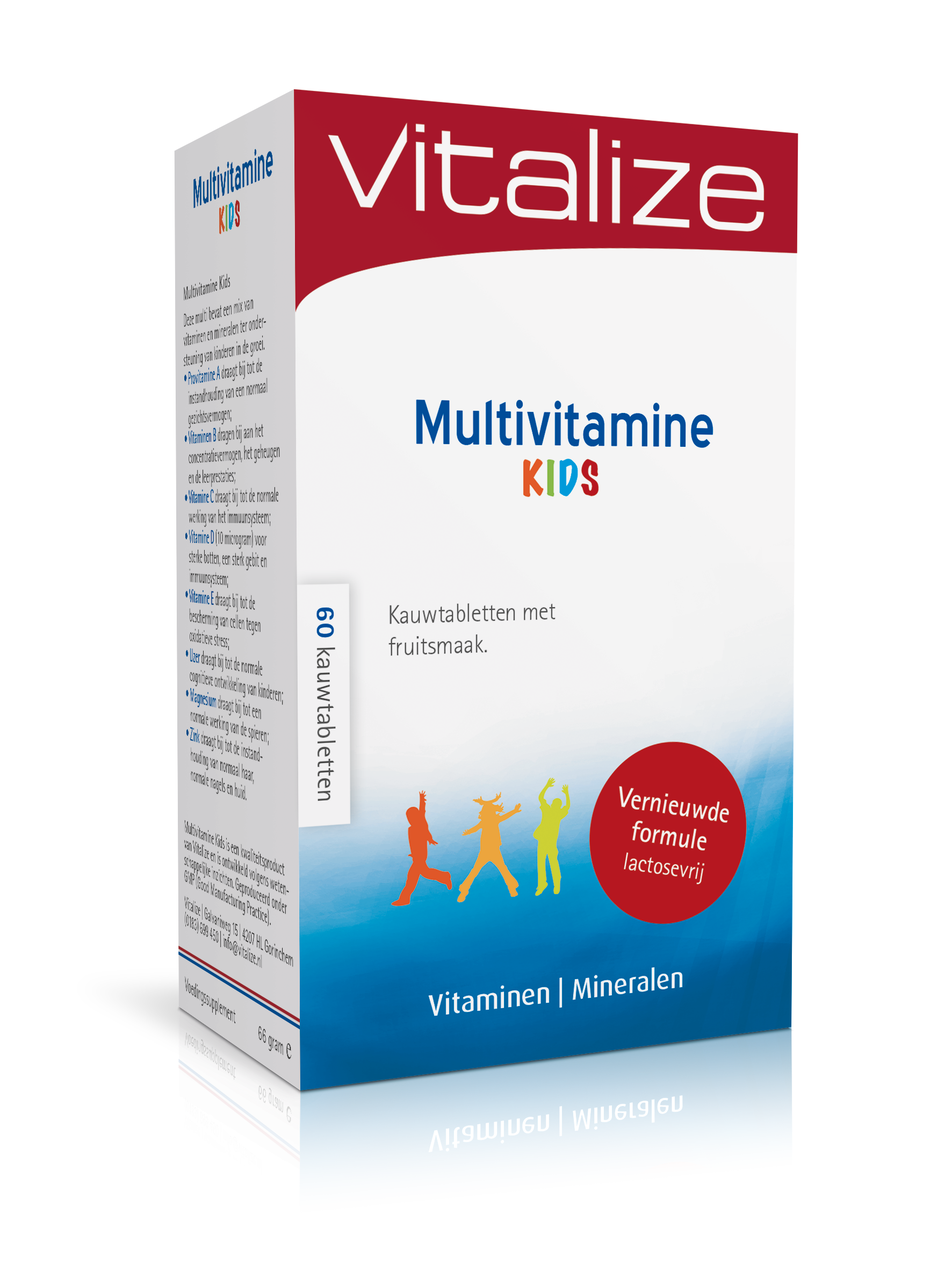 Vitalize Multivitamine kids 60.00 Kauwtabletten